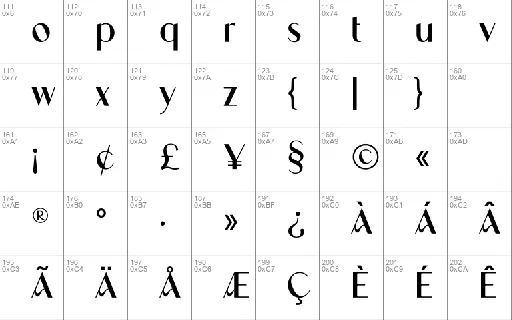 Antolia Buchery font