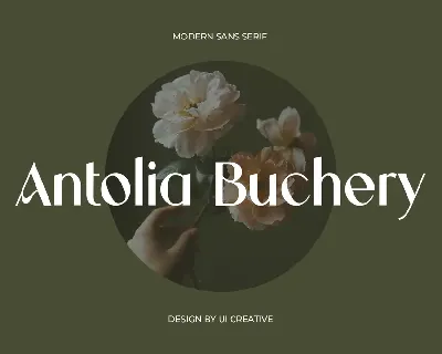 Antolia Buchery font