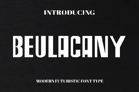 Beulacany font