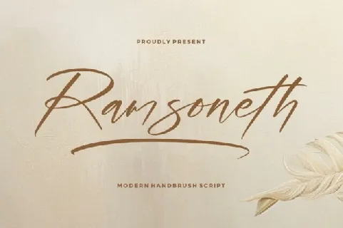 Ramsoneth font