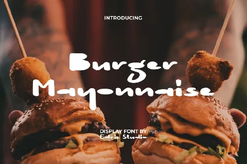 Burger M Demo font