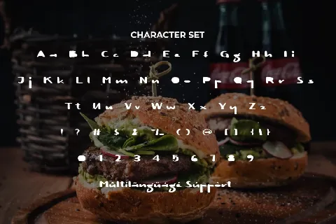 Burger M Demo font