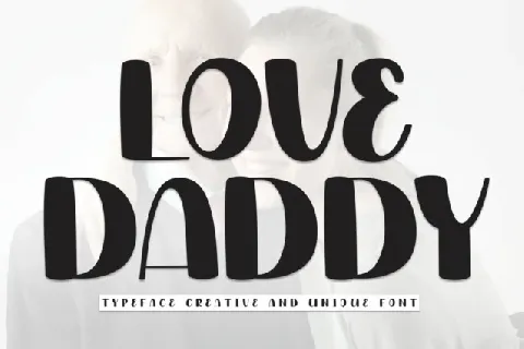 Love Daddy Display font