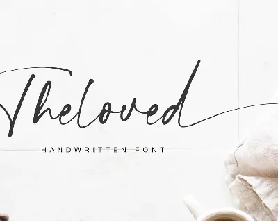 Theloved font