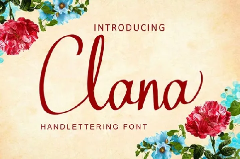 Clana font