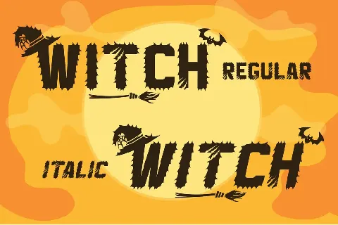 Hallo Witch - Personal Use font