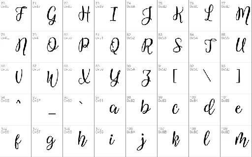 Westline Script font