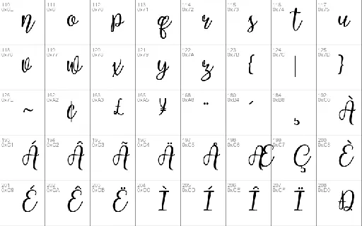 Westline Script font