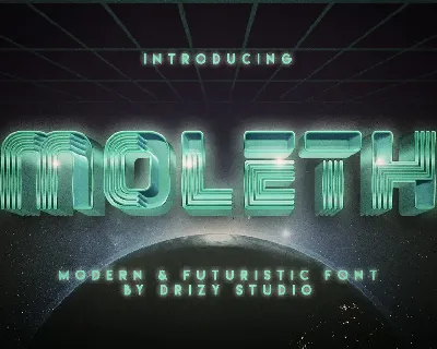 Moleth font