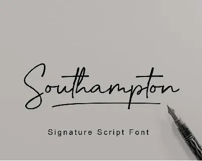 Southamtpton font