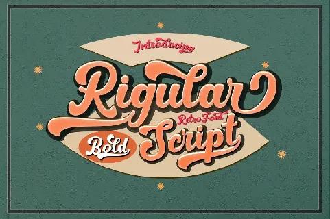 Rigular Script font