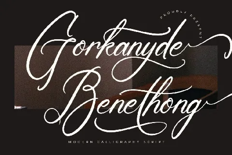 Gorkanyde Benethong DEMO VERSIO font