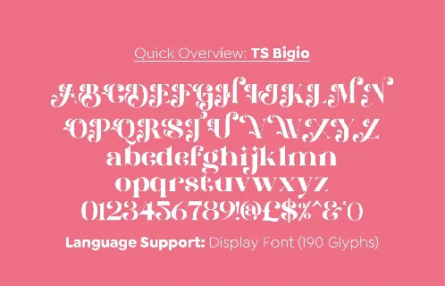 Bigio font