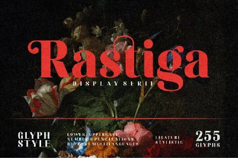 Rastiga font