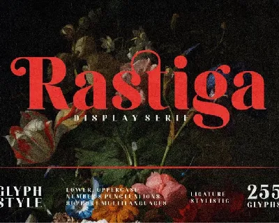 Rastiga font