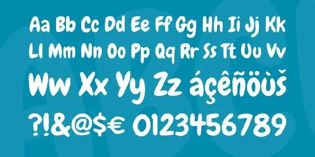 Chewy font