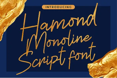 Hamond font