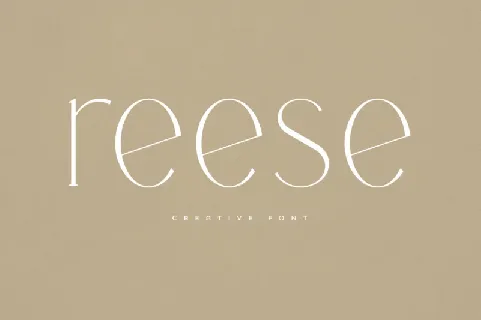 Reese font