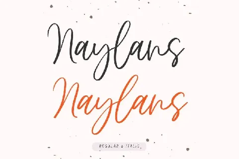 Naylans font