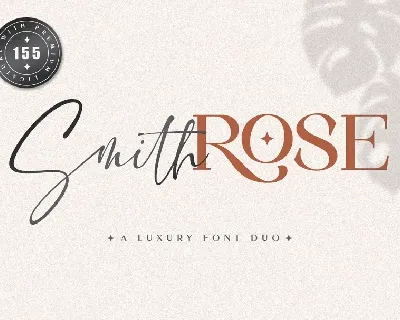 Smith Rose font