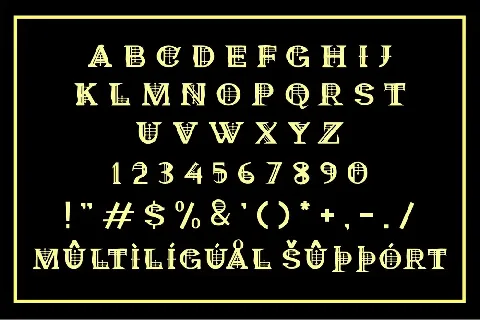 Code Combination font