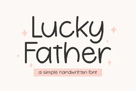 Lucky Father font