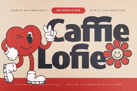 Caffie Lofie Sans Serif font