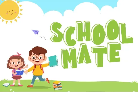 School Mania font