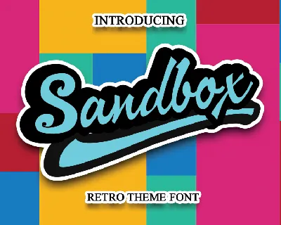 SANDBOX font