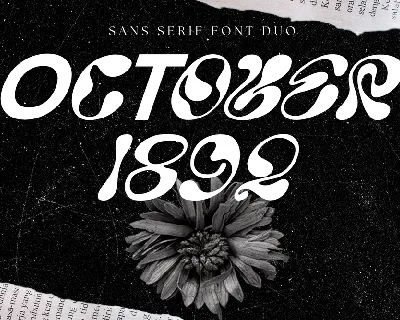 October 1892 Demo font
