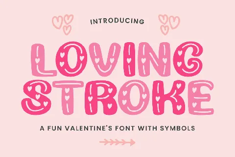 Loving Stroke font