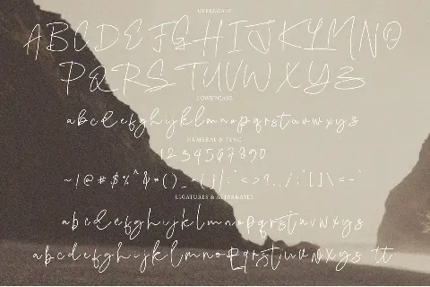 Fripeta Signature font