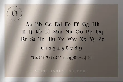 Orlande Serif font