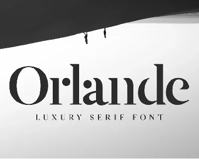 Orlande Serif font