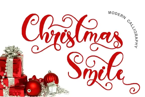 Christmas Smile font