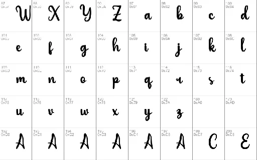 Destain Handwriting font