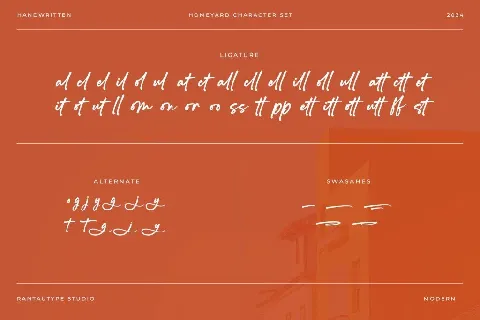 Homeyard font