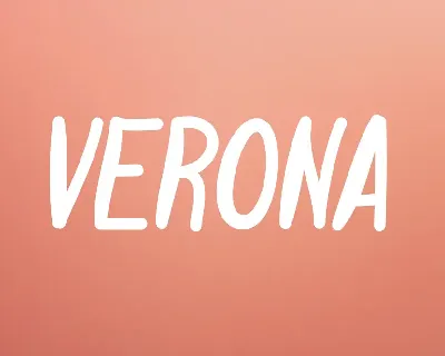 Verona font