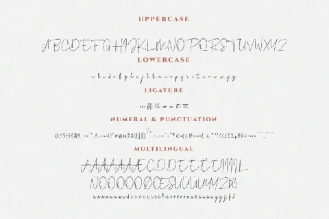 Agustine Signature font