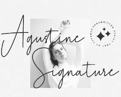 Agustine Signature font