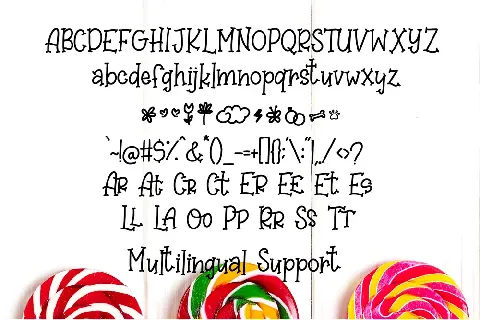 Sweet Lollipop font