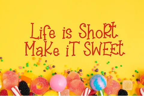 Sweet Lollipop font