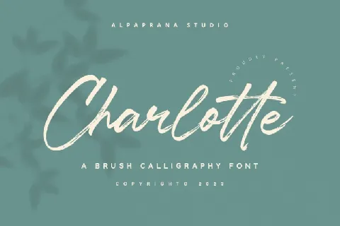 Charlotte Typeface font