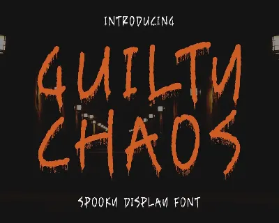 Guilty Chaos font