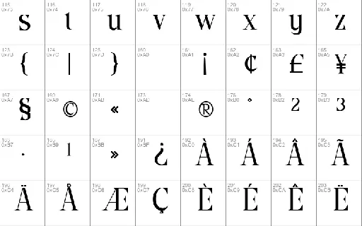 Quartist font