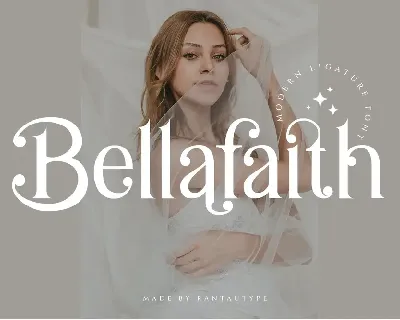 Bellafaith Serif font