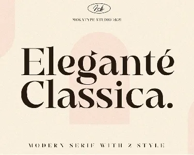 Elegante Classica font