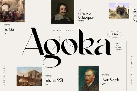 Agoka Serif font