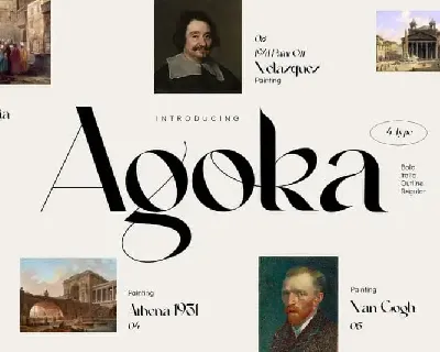 Agoka Serif font