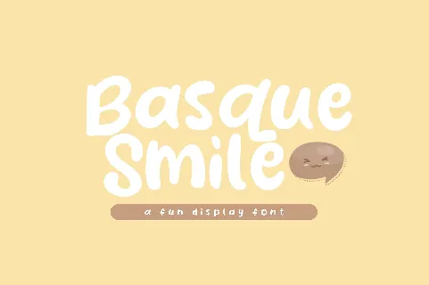 Basque Smile font